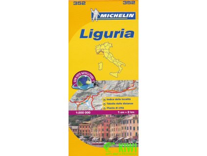 mapa Liguria 1:200 t.