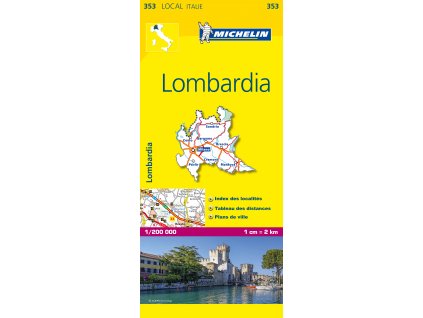 mapa Lombardia 1:200 t.