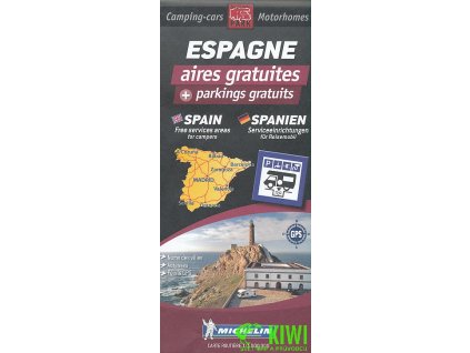 mapa Camping Cars Spain 1:1 mil
