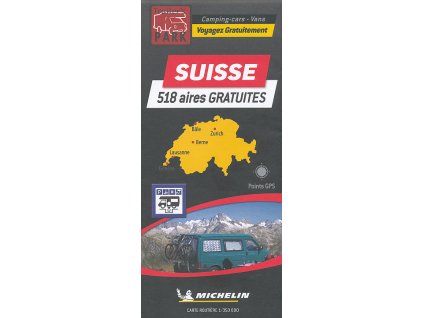 mapa Camping Cars Suisse 1:350 t.