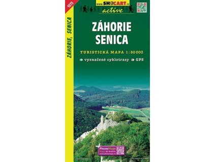 Záhorie, Senica - turistická mapa (shocart č.1073)