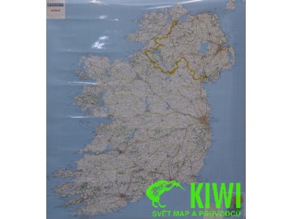 nástěnná mapa Ireland (Irsko) 1:400 000, 100x110 cm, lamino