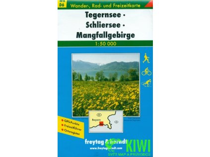 Tegernsee, Schliersee 1:50 t.  WKD 6