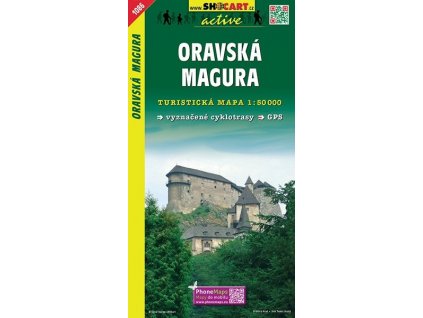 Oravská Magura - turistická mapa (shocart č.1086)