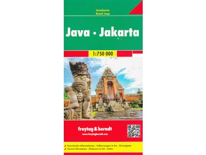 mapa Java,Jakarta 1:750 t.