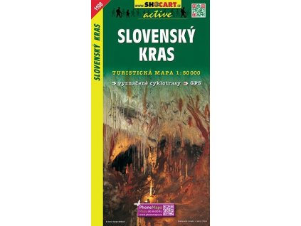 Slovenský kras - turistická mapa (shocart č.1108)
