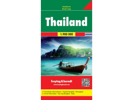 mapa Thailand 1:900 t.
