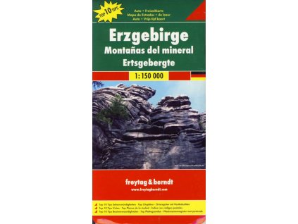 mapa Erzgebirge 1:150 t.