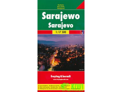 plán Sarajevo 1:17,5 t.