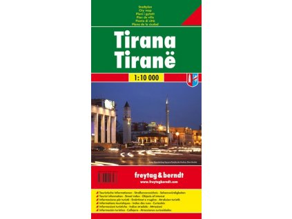 plán Tirana 1:10 t.