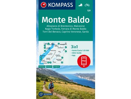 Monte Baldo a okolí (Kompass 129)