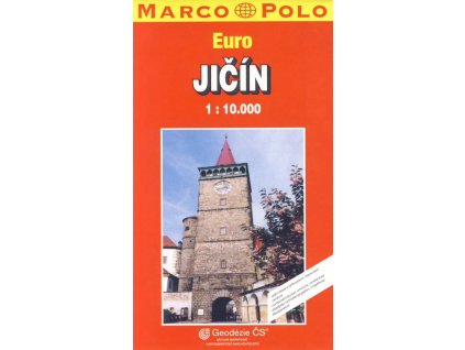 plán Jičín 1:10 000