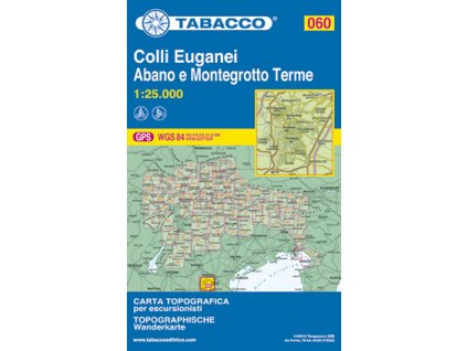 Colli Euganei, Abano e Montegrotto Terme (Tabacco - 060)