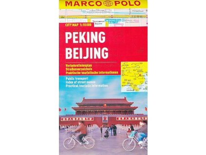 plán Beijing 1:15 t. kapesní laminovaný