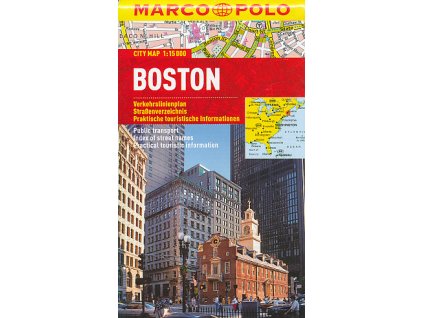 plán Boston 1:15 t. kapesní laminovaný