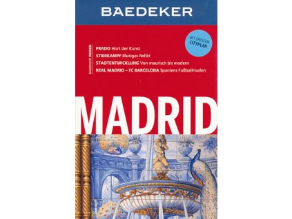 průvodce Madrid německy Baedeker