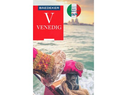 průvodce Venedig (Benátky) německy Baedeker