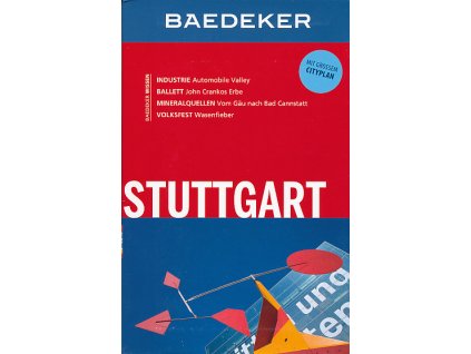 průvodce Stuttgart německy Baedeker