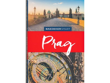 průvodce Prag německy Baedeker Smart