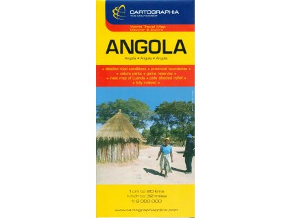 mapa Angola 1:2 mil.