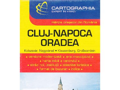 plán Cluj Napoca (Kolozsváru) 1:10 t.