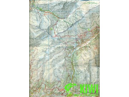 mapa Crans-Montana 1:60 t. (č. 32) voděodolná