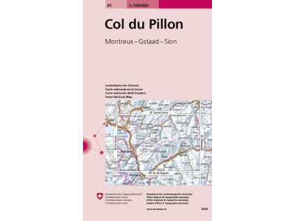 mapa Col du Pilon 1:100 t.
