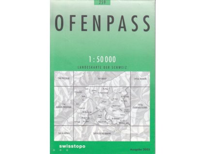 mapa Ofenpass 1:50 t.