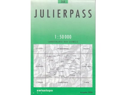 mapa Julierpass 1:50 t.