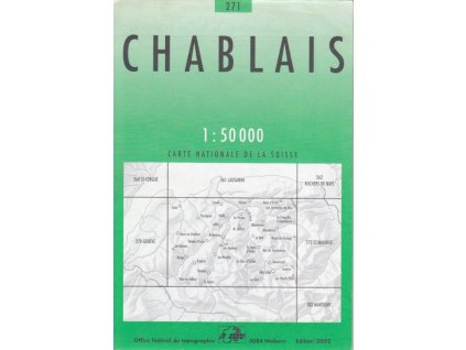 mapa Chablais 1:50 t.