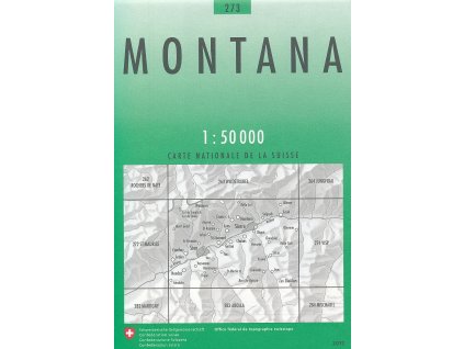 mapa Montana 1:50 t.