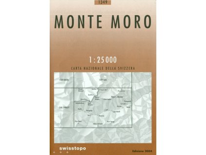 mapa Monte Moro 1:25 t.