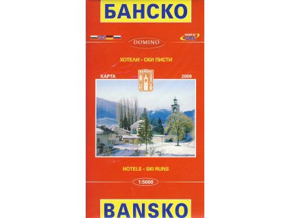 Bansko - zimní mapa