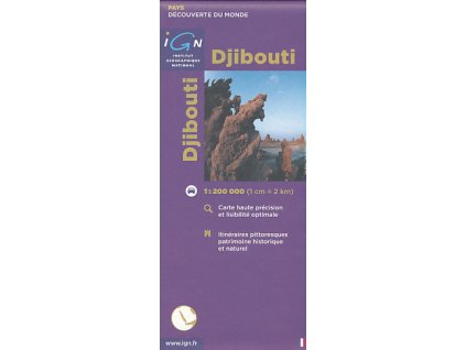 mapa Djibouti 1:200 t.