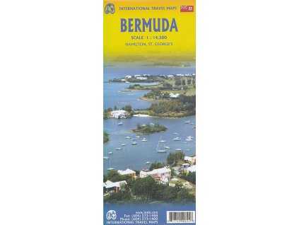 mapa Bermuda 1:14,5 t.          ITM