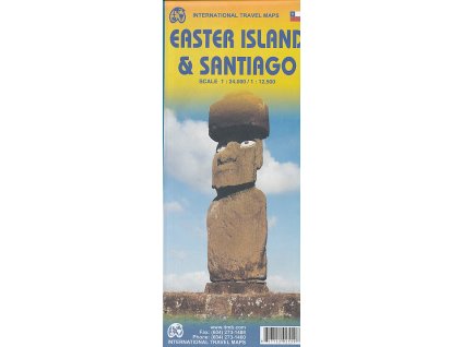 mapa Easter Island (Velikonoční ostrov) 1:24 t. ITM