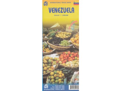 mapa Venezuela 1:1,75 mil.    ITM