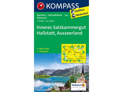 Inneres Salzkammergut, Hallstatt, Ausseerland - (Kompass 020)