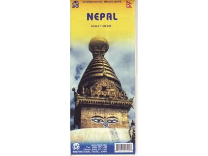 mapa Nepal (Nepál) 1:530 t.   ITM