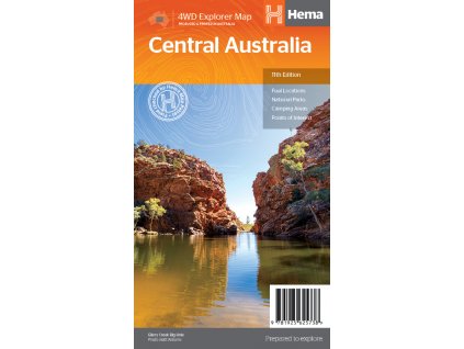 mapa Central Australia 1:2 mil. HEMA