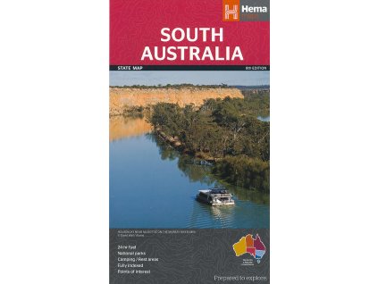 mapa South Australia state 1:1,7 mil. HEMA