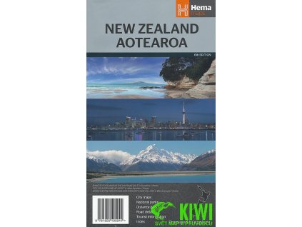 mapa New Zealand 1:1,6 mil.  HEMA