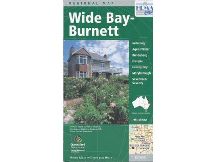 mapa Wide Bay - Burnett 1:350 t. HEMA