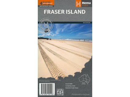 mapa Fraser Island 1:130 t. HEMA