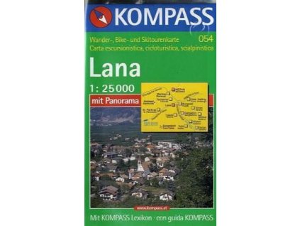 Lana, Etschtal, Val di Adige (Kompass - 054)