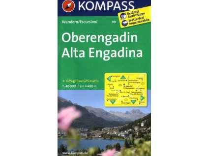 Oberengadin, Alta Engadina (Kompass - 99)