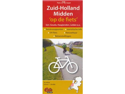 cyklomapa Zuid Holland Midden 1:50 t.