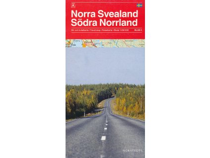 mapa Sweden norra Svealand (Švédsko střed) 1:250 t. (č.4)