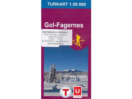 mapa Gol-Fagernes 1:50 t. (č.2231)