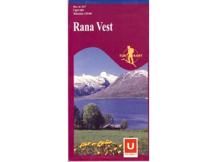 mapa Rana Vest 1:50 t. (č.2617)